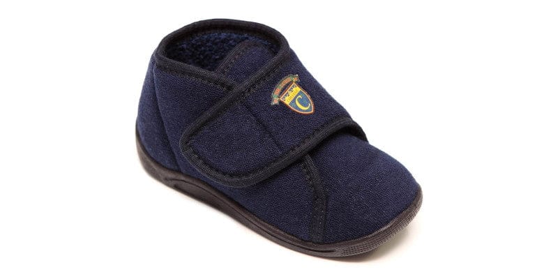 DRLUIGI MEDICAL FOOTWEAR FOR CHILDREN – VELCRO PU-04-02-TP - NAVY BLUE