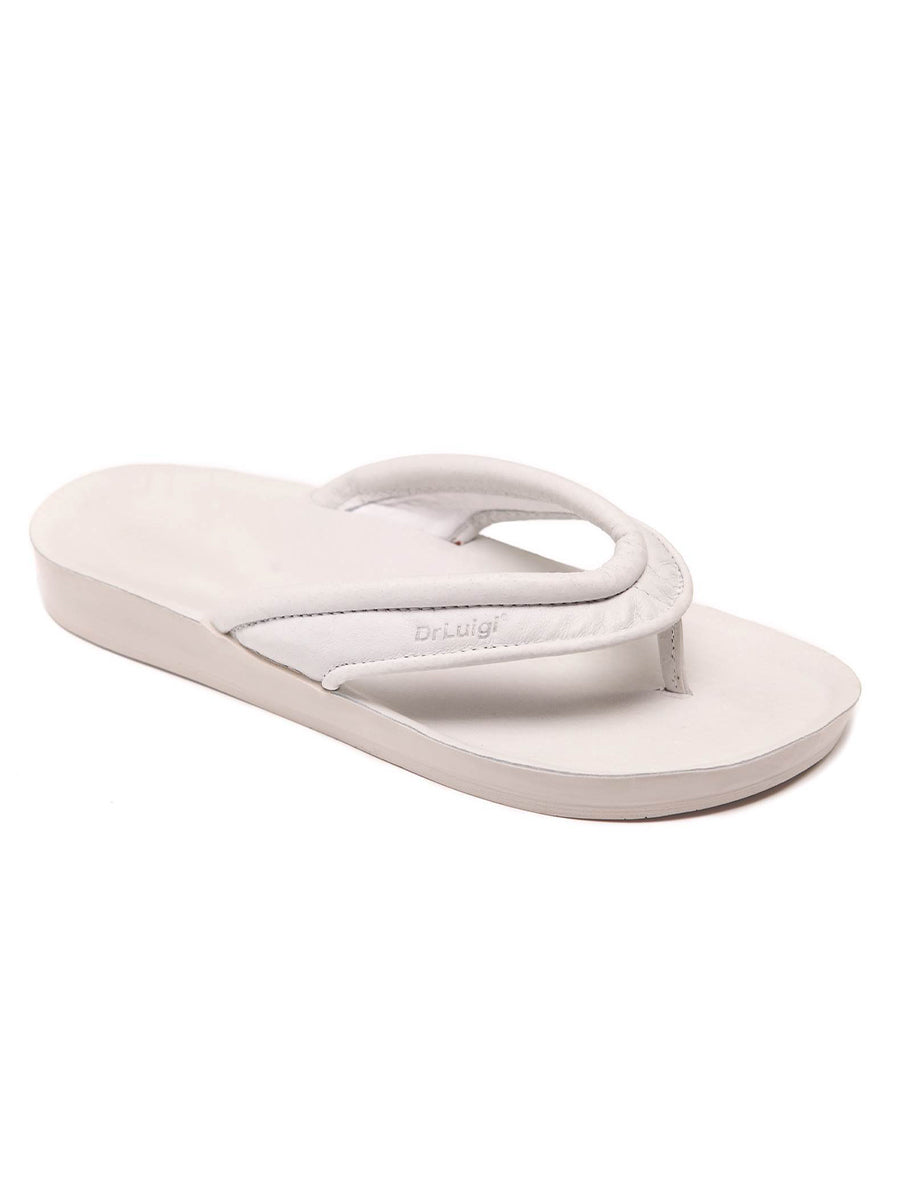 DRLUIGI MEDICAL LEATHER FLIP-FLOPS FOR MEN PU-02-02-KS
