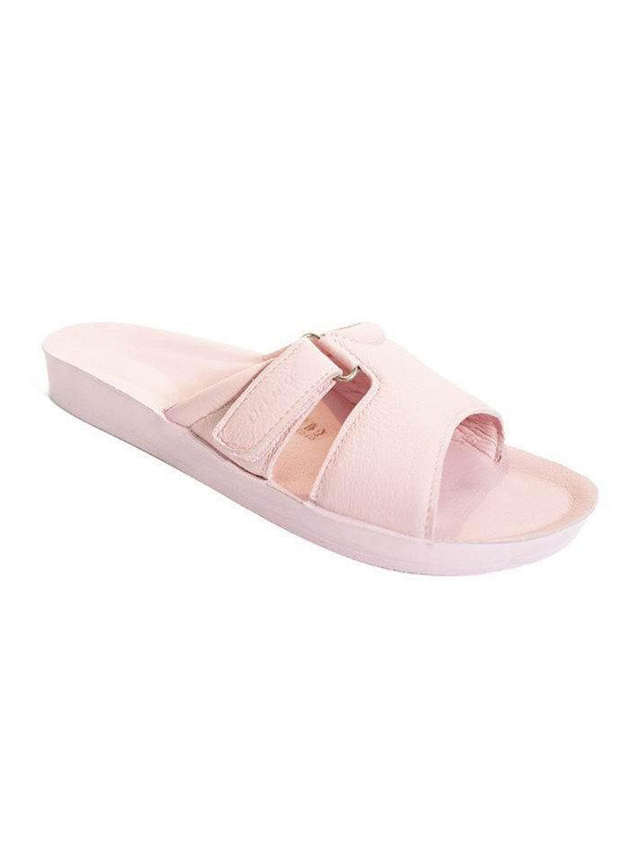 DRLUIGI MEDICAL LEATHER SLIDES SANDALS FOR WOMEN PU-02-20-KS
