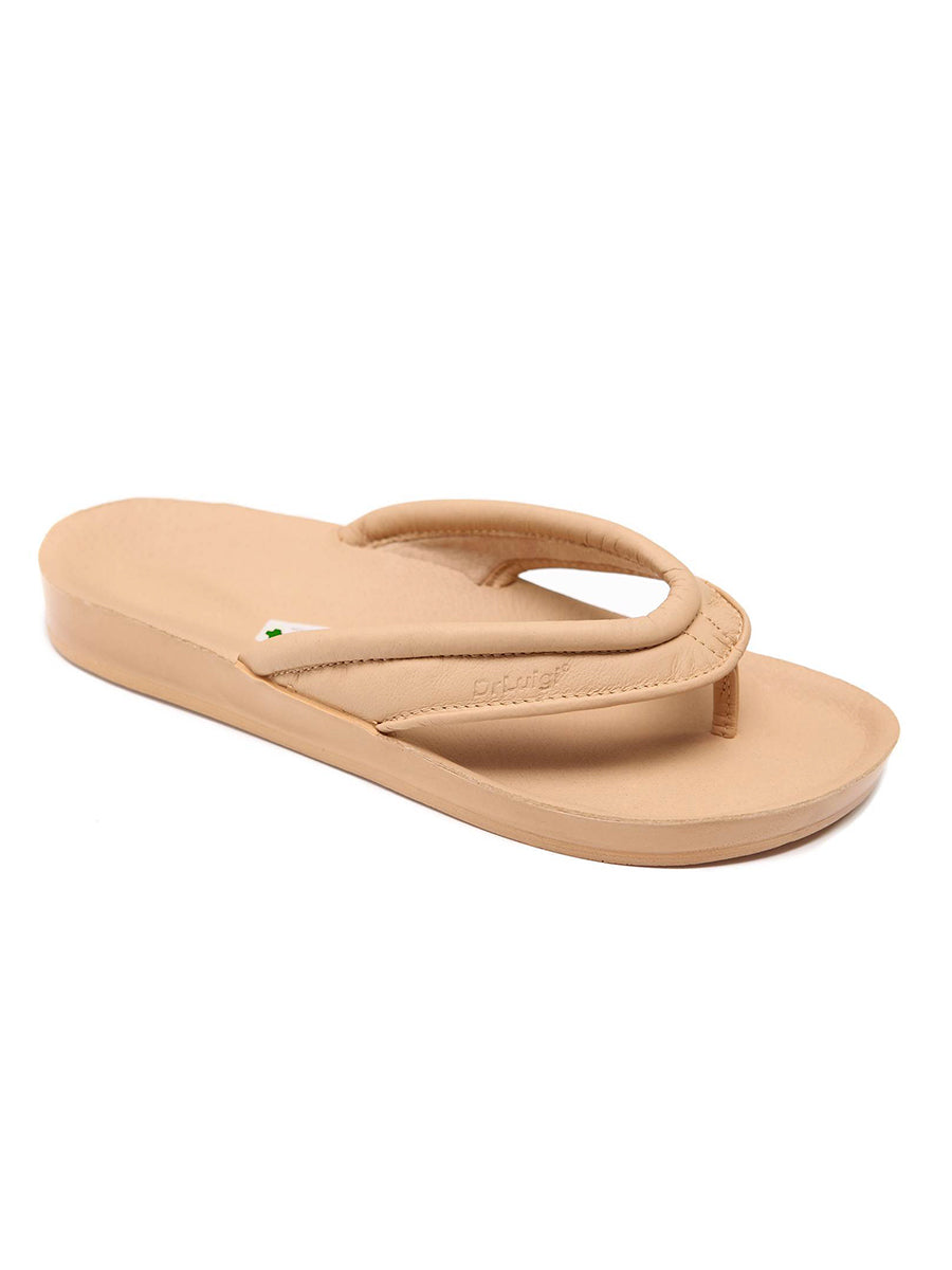 DRLUIGI MEDICAL LEATHER FLIP FLOPS FOR WOMEN PU-02-02-KS