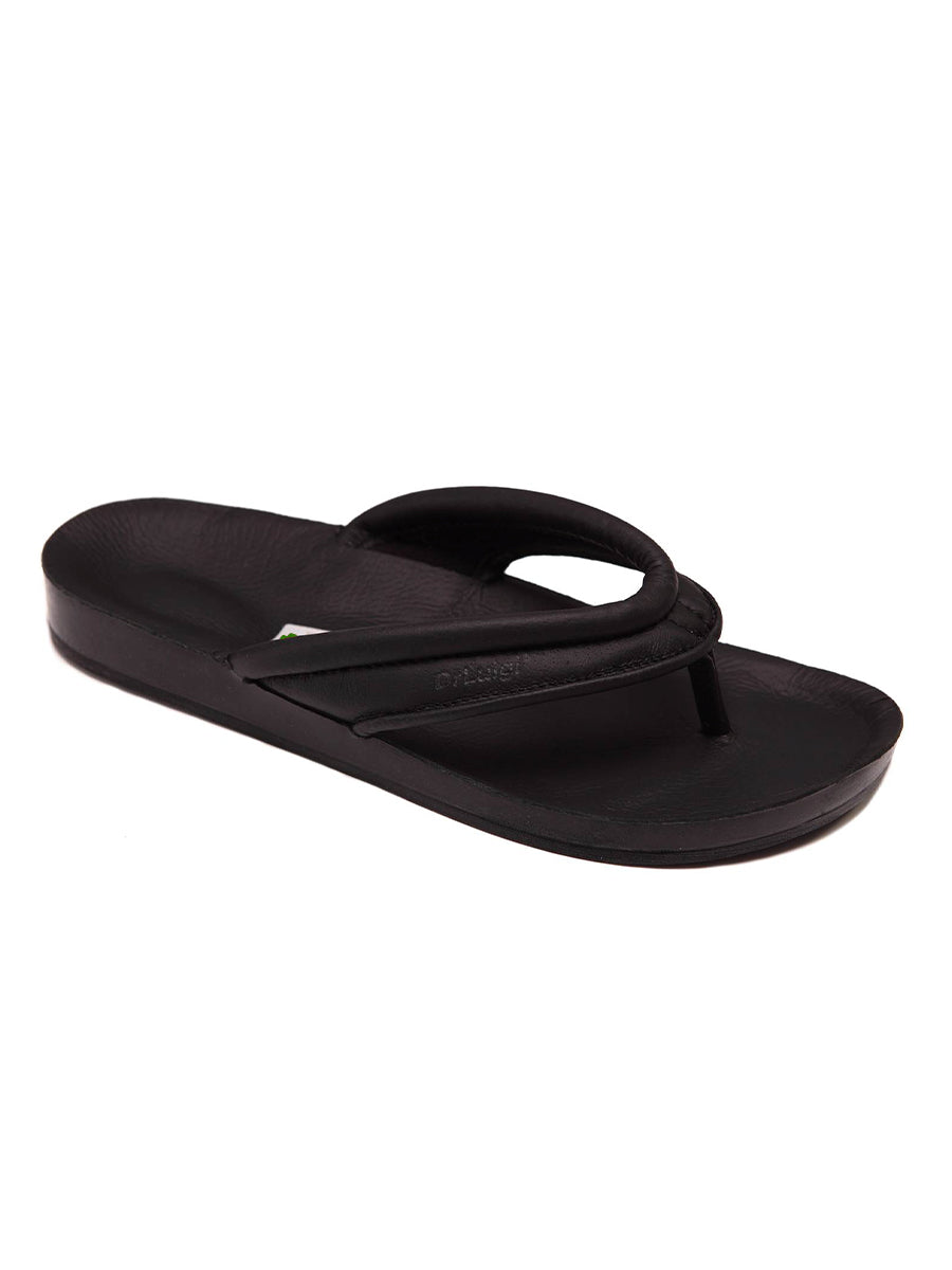 DRLUIGI MEDICAL LEATHER FLIP FLOPS FOR WOMEN PU-02-02-KS