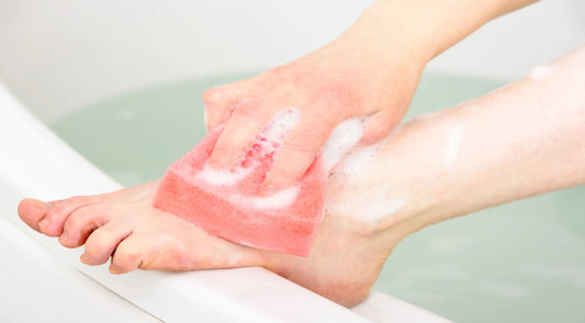 How to Give Your Feet a Good Scrub